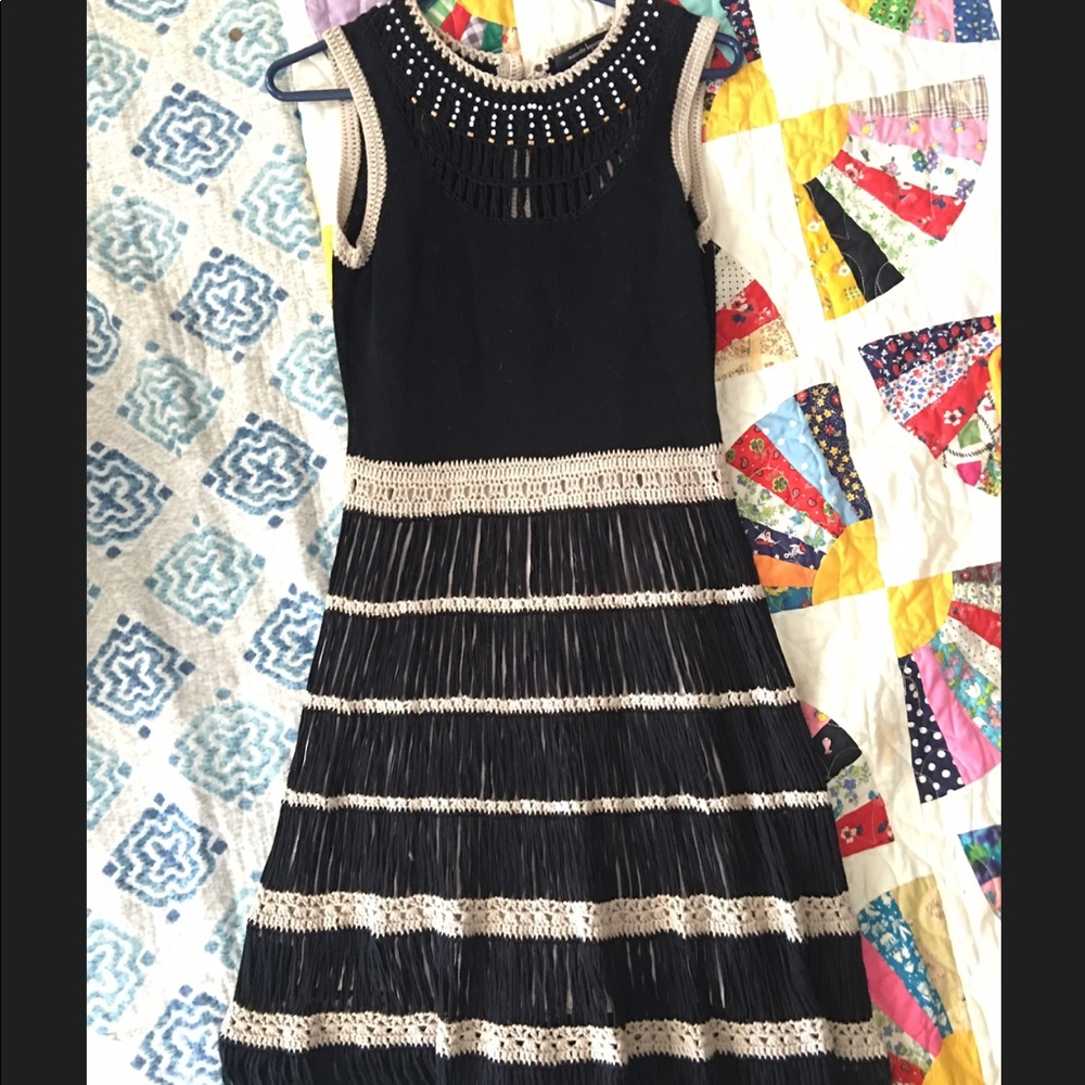 Hand woven dress. Like new.